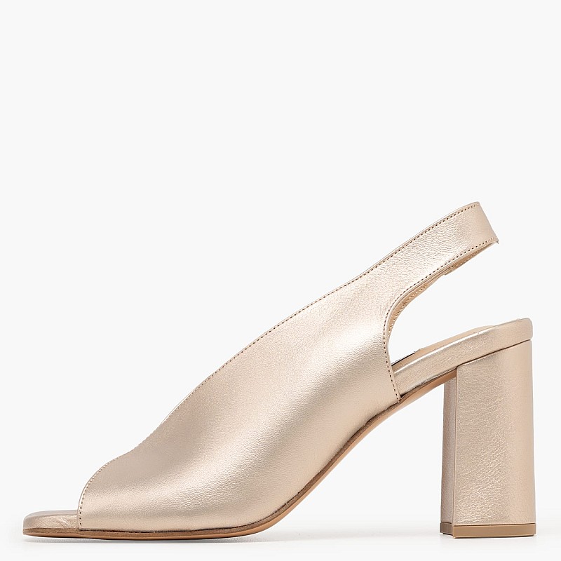 Mortoglou Sk500.2 Γυναικεία Γόβα & Peeptoe Ψηλή