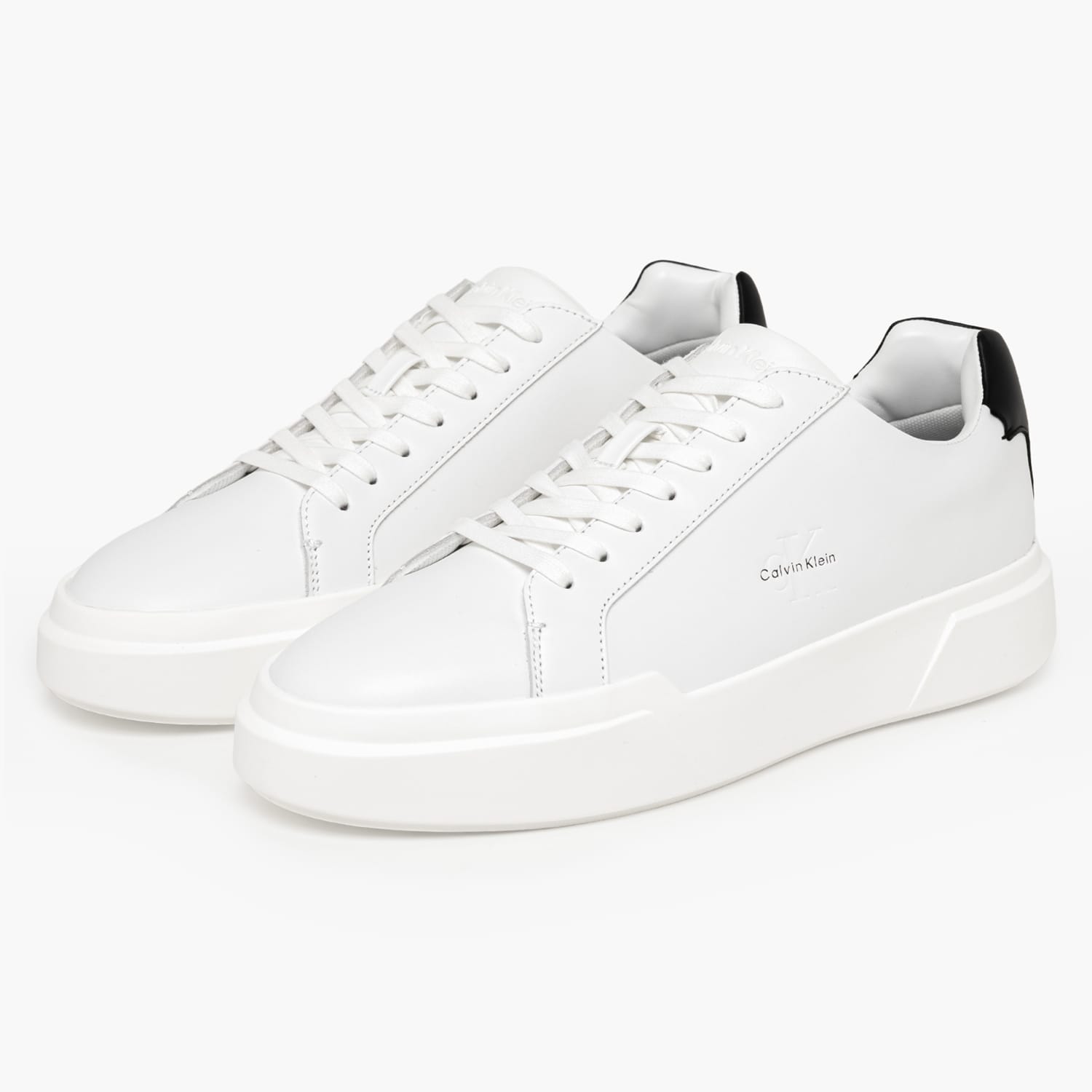 Calvin Klein Chunky.Cupsole.Lth.2-White
