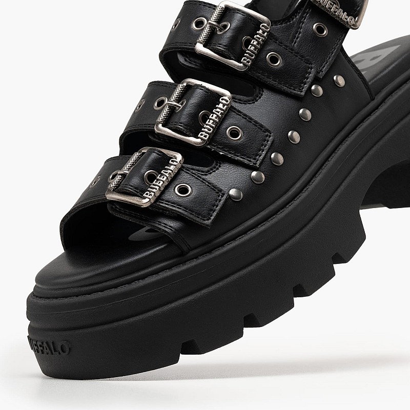 Buffalo Athena.Buckle Γυναικεία Πέδιλα