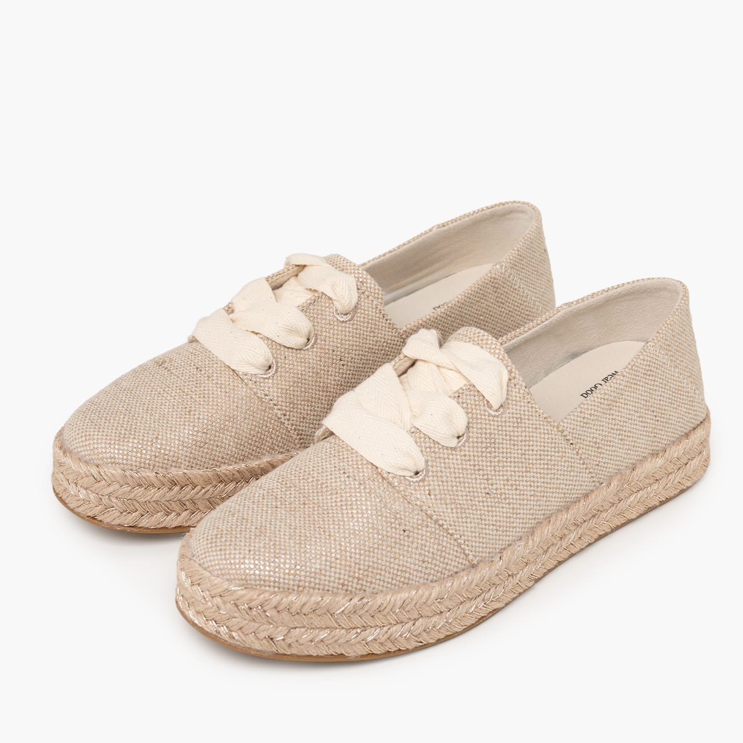 Toms Carolina.Lace-Beige