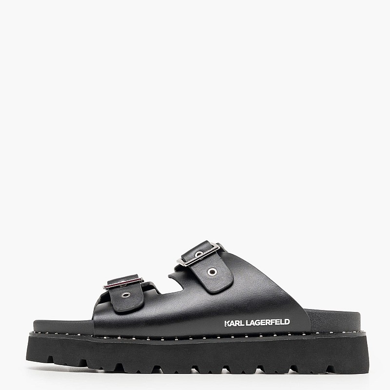 Karl Lagerfeld Kaia.Buckle Γυναικεία Πλατφόρμα Χαμηλή