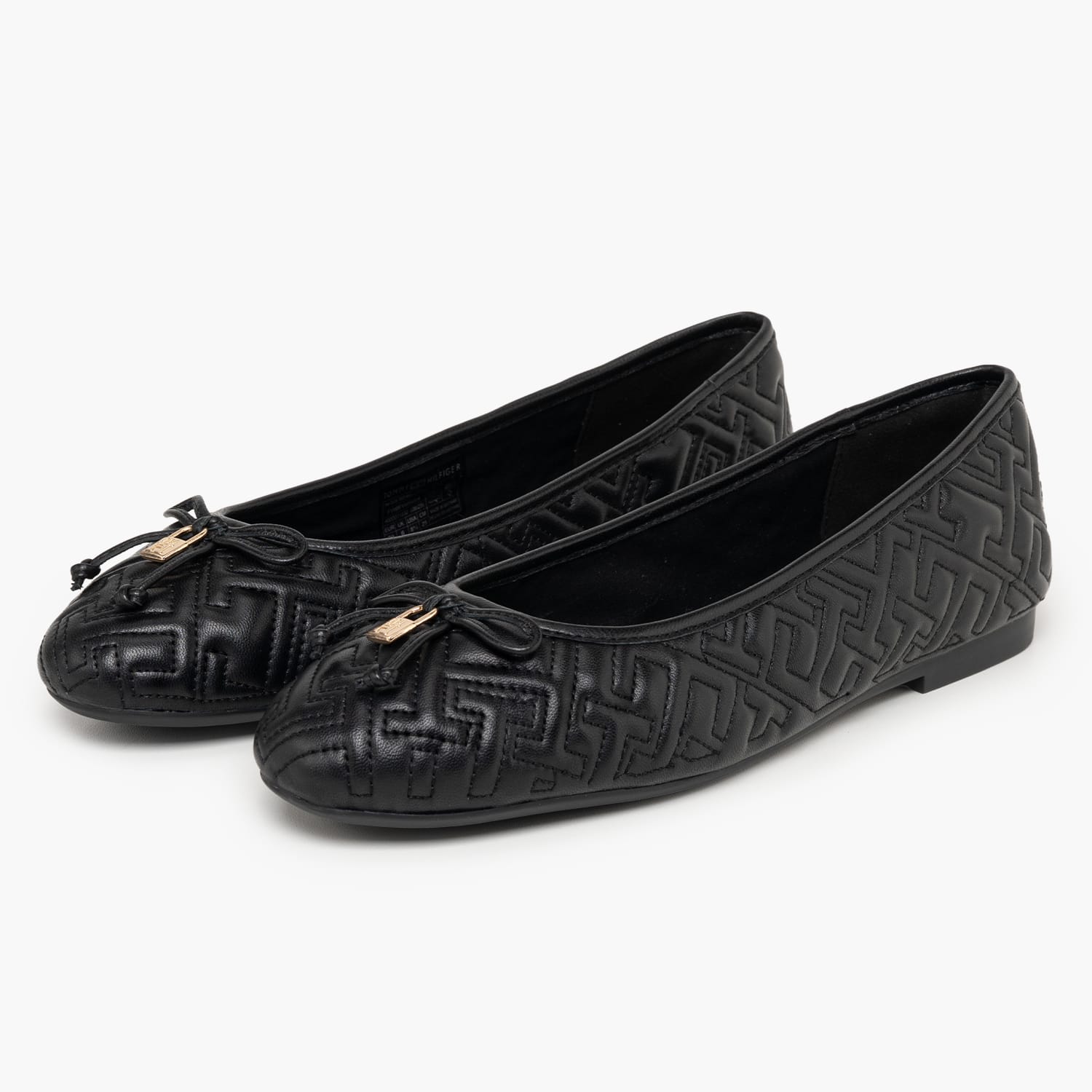 Tommy Hilfiger Quilted.Ballerina-Black