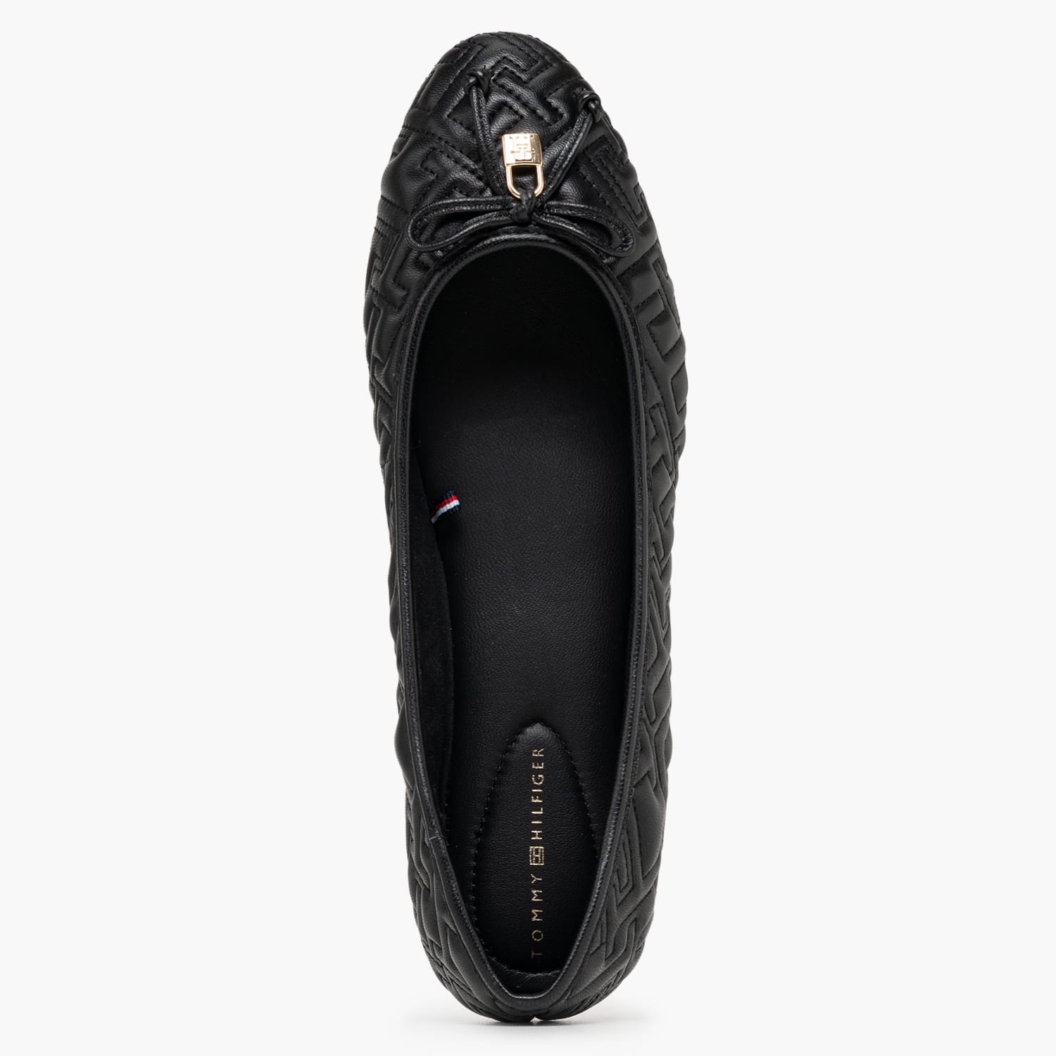 Tommy Hilfiger Quilted.Ballerina-Black