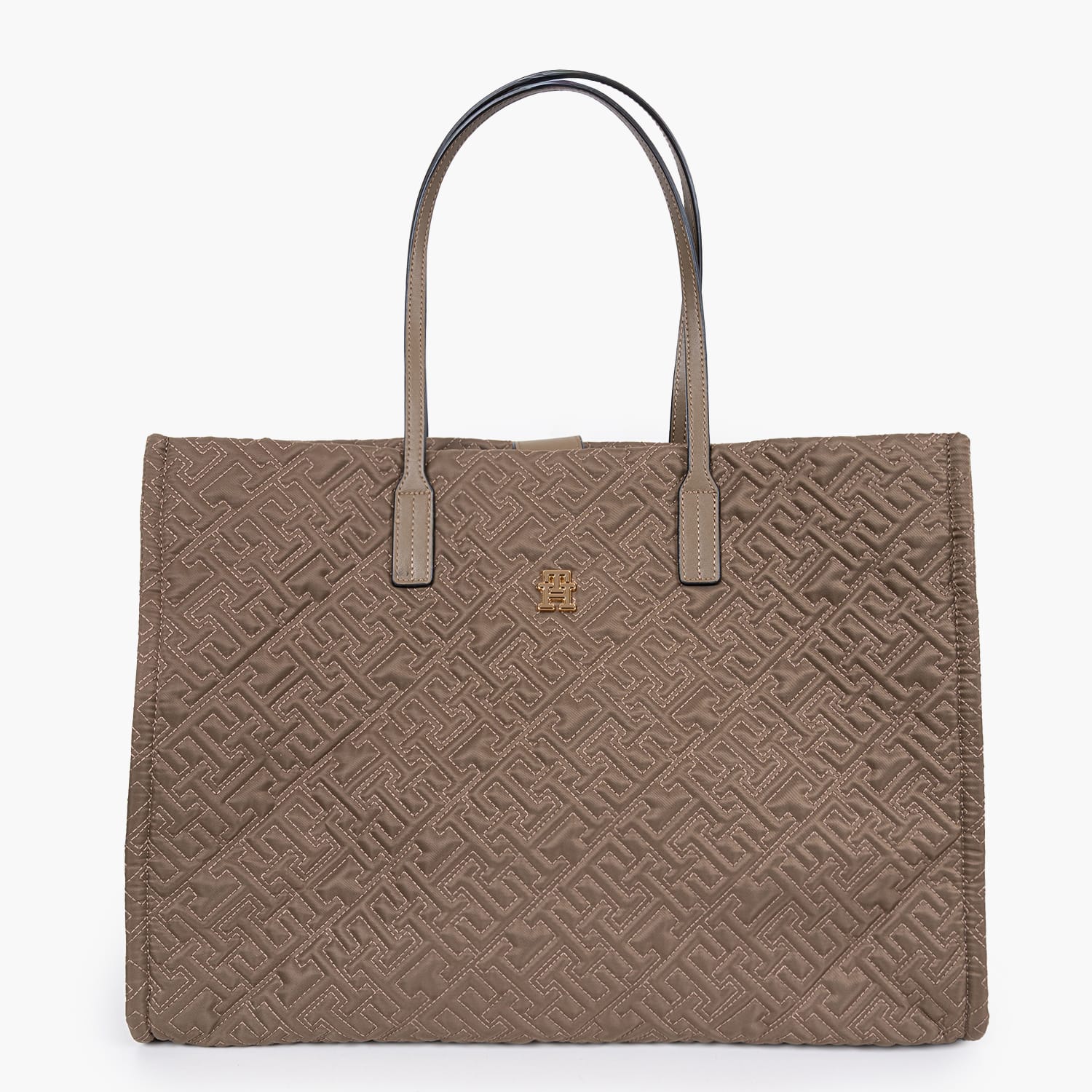 Tommy Hilfiger Tote.Ciry-Taupe