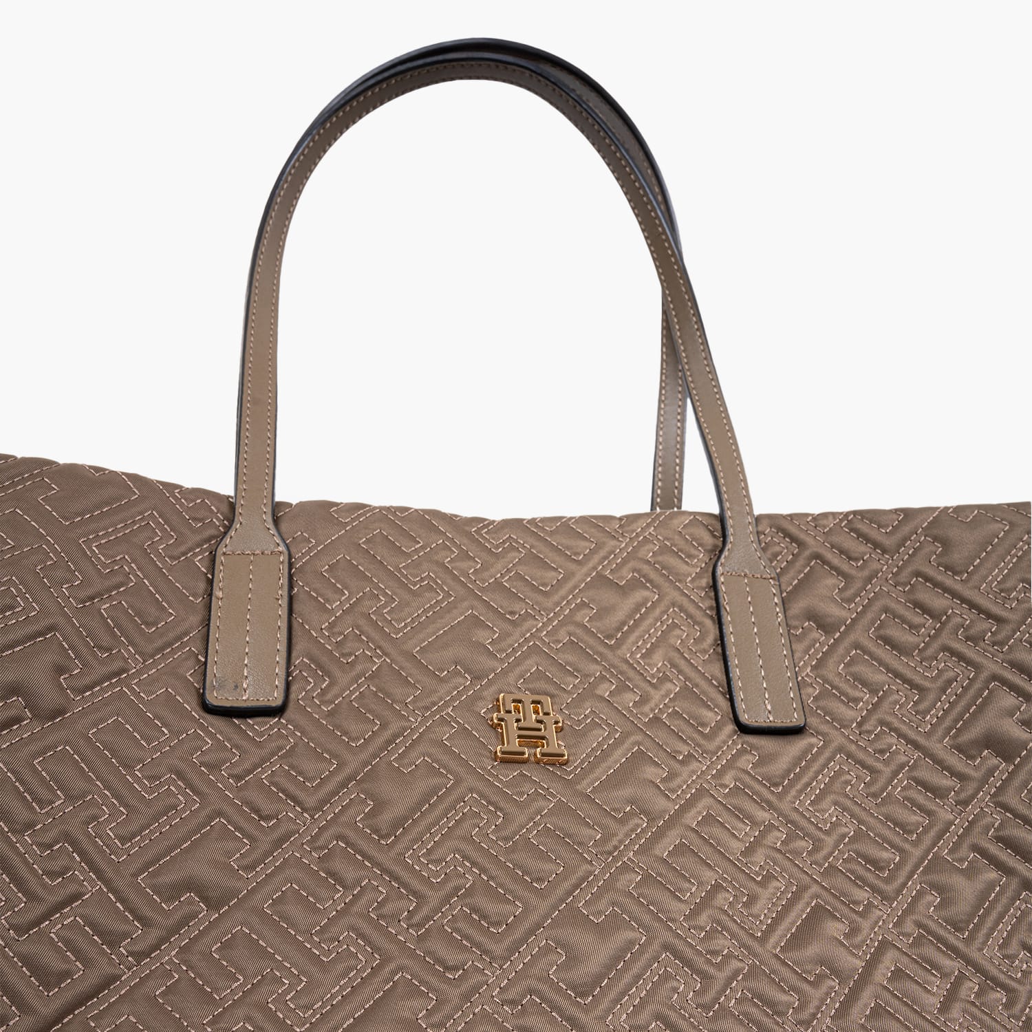 Tommy Hilfiger Tote.Ciry-Taupe
