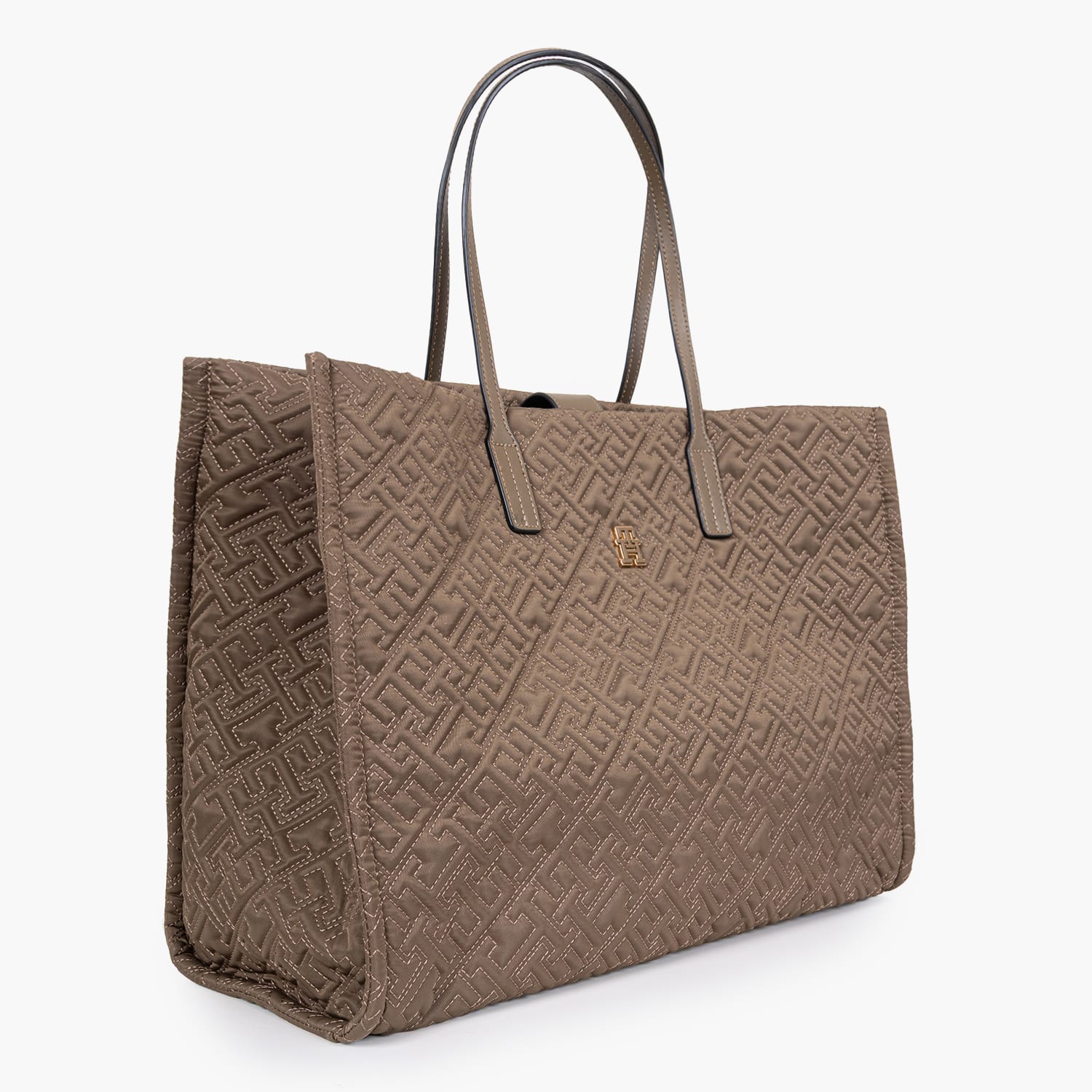 Tommy Hilfiger Tote.Ciry-Taupe