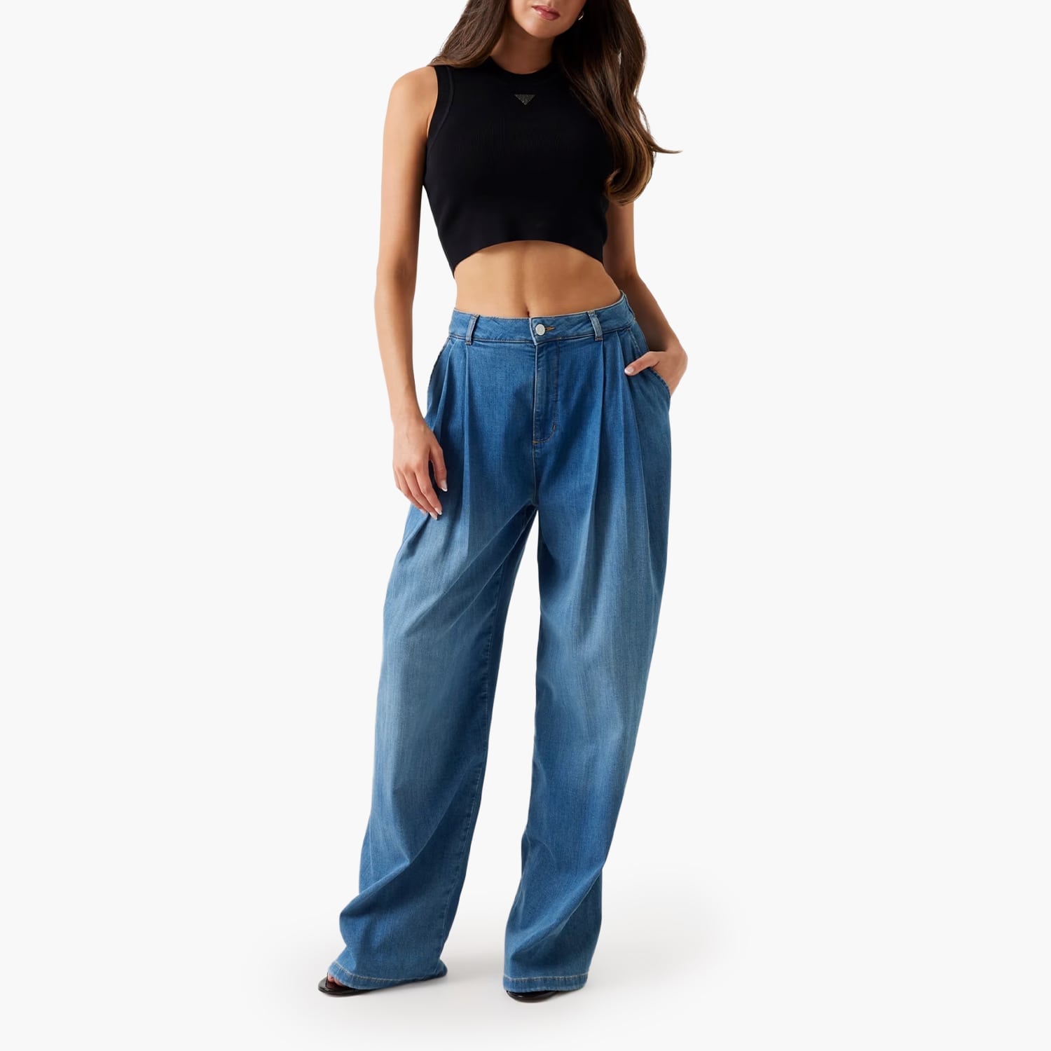 Guess Alexia.Tank-Black