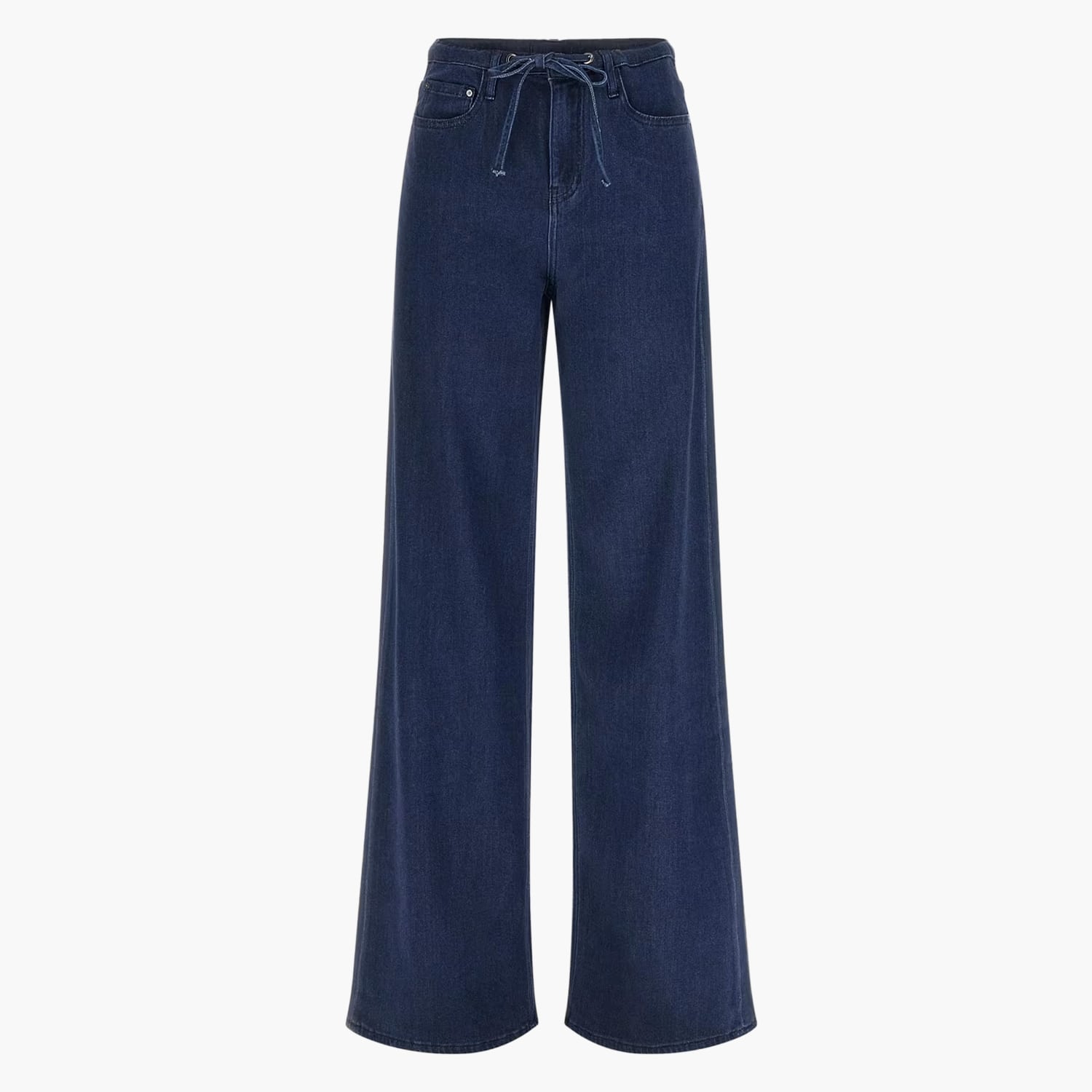 Guess Blossom.Wide.Leg Γυνακεία Παντελόνια