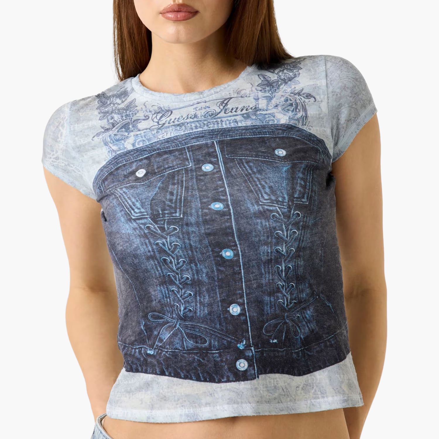 Guess Denim.Busters Γυνακεία Μπλούζα - Τοπ