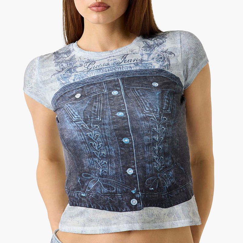 Guess Denim.Busters Γυνακεία Μπλούζα - Τοπ