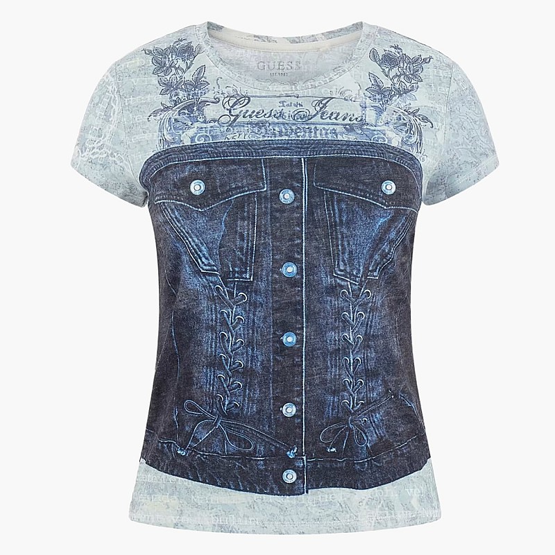 Guess Denim.Busters Γυνακεία Μπλούζα - Τοπ