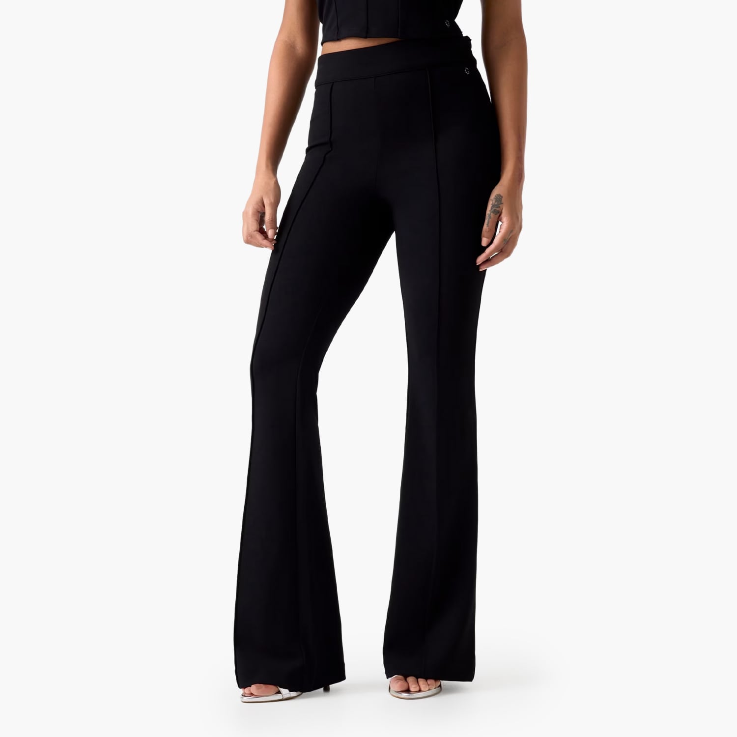 Guess Flared.Evelina Γυνακεία Παντελόνια