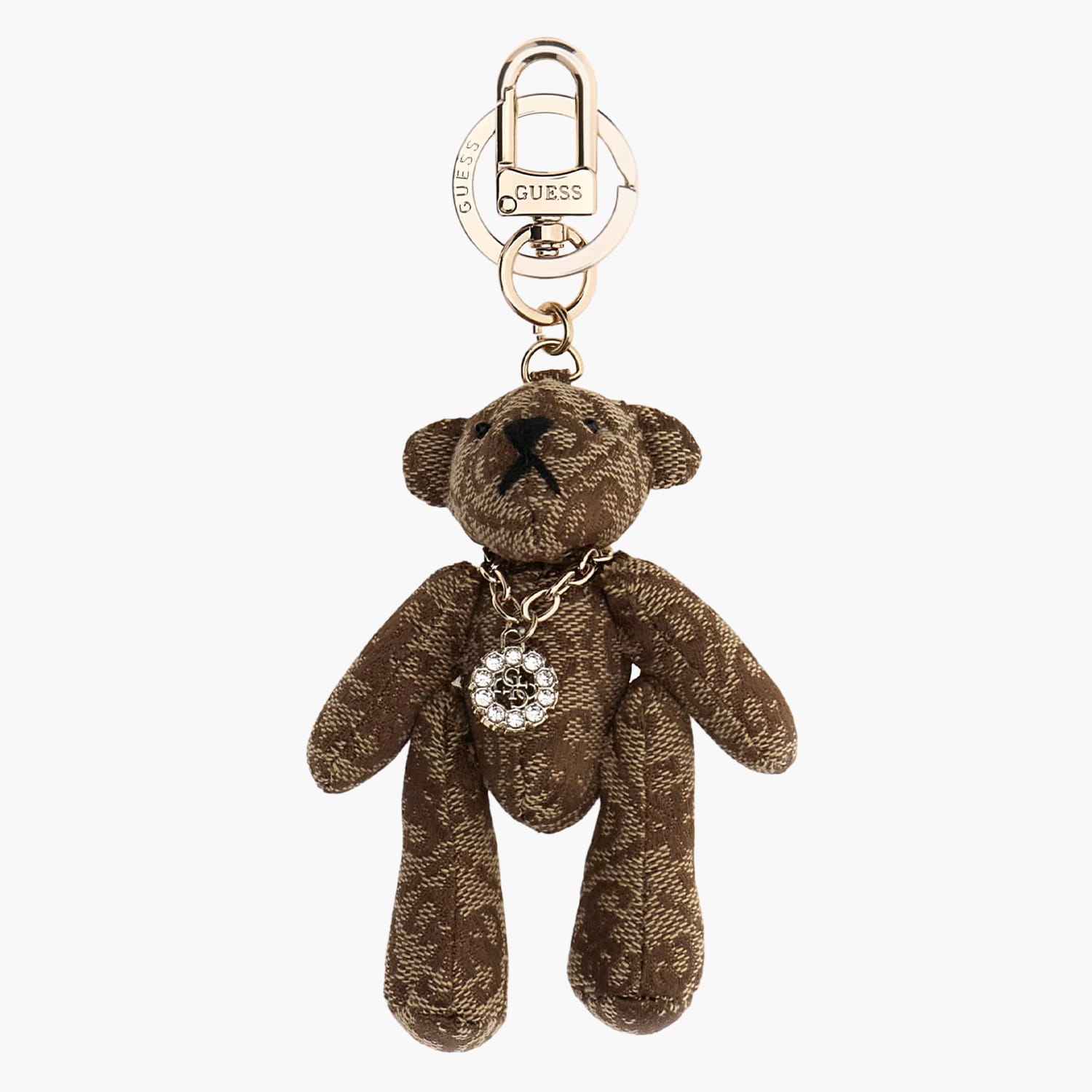 Guess Keyring.Teddy-Beige
