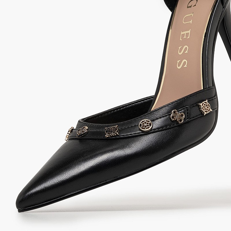 Guess Nanae Γυναικεία Γόβα & Peeptoe Ψηλή