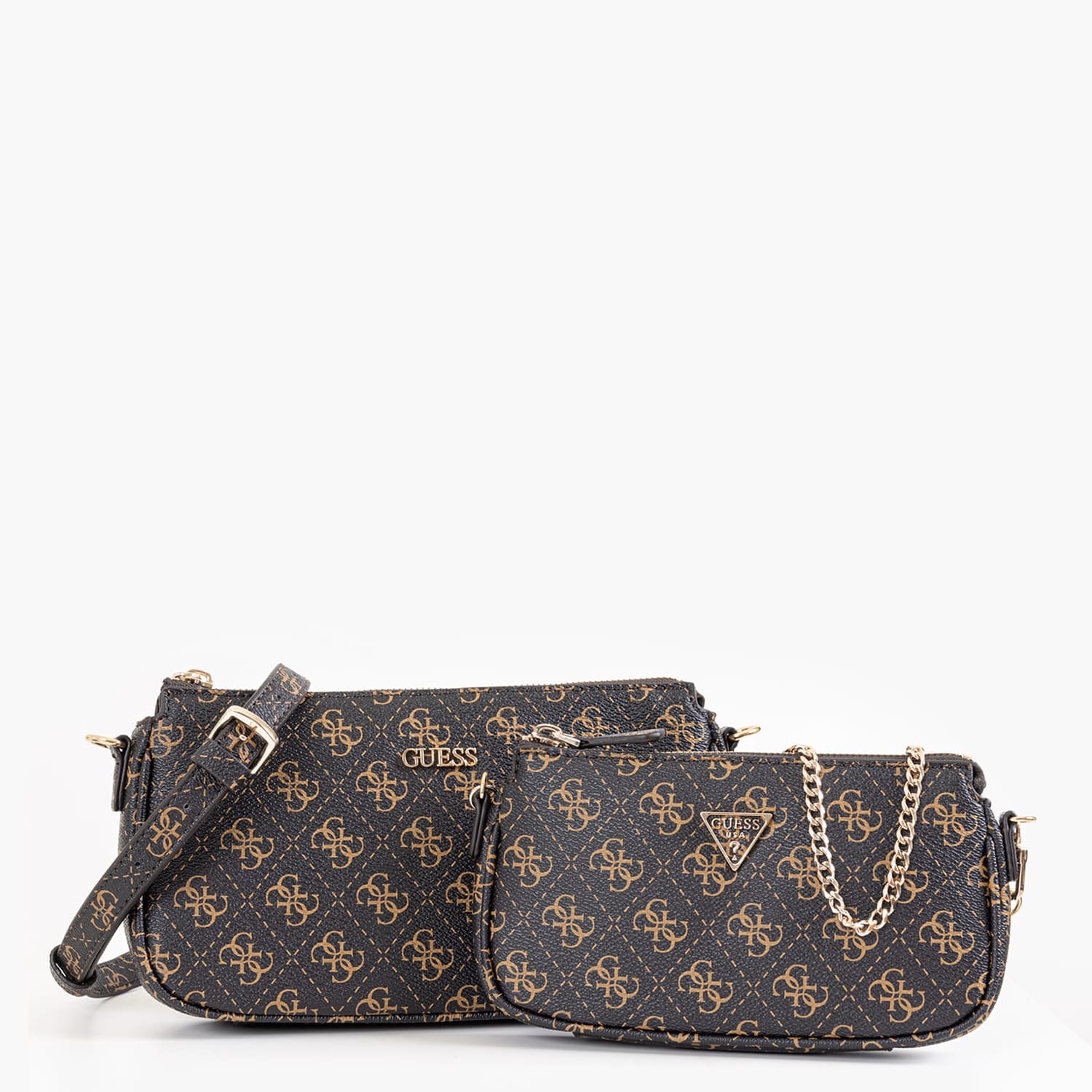 Guess Noelle.2Pouch-Brown