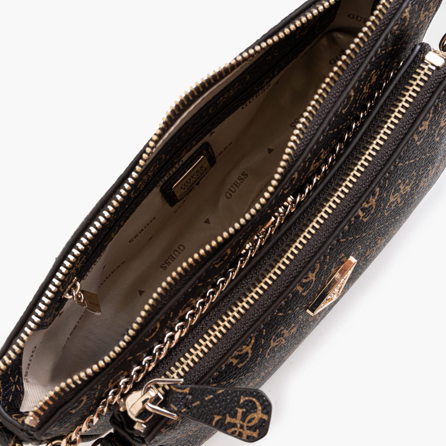 Guess Noelle.2Pouch-Brown