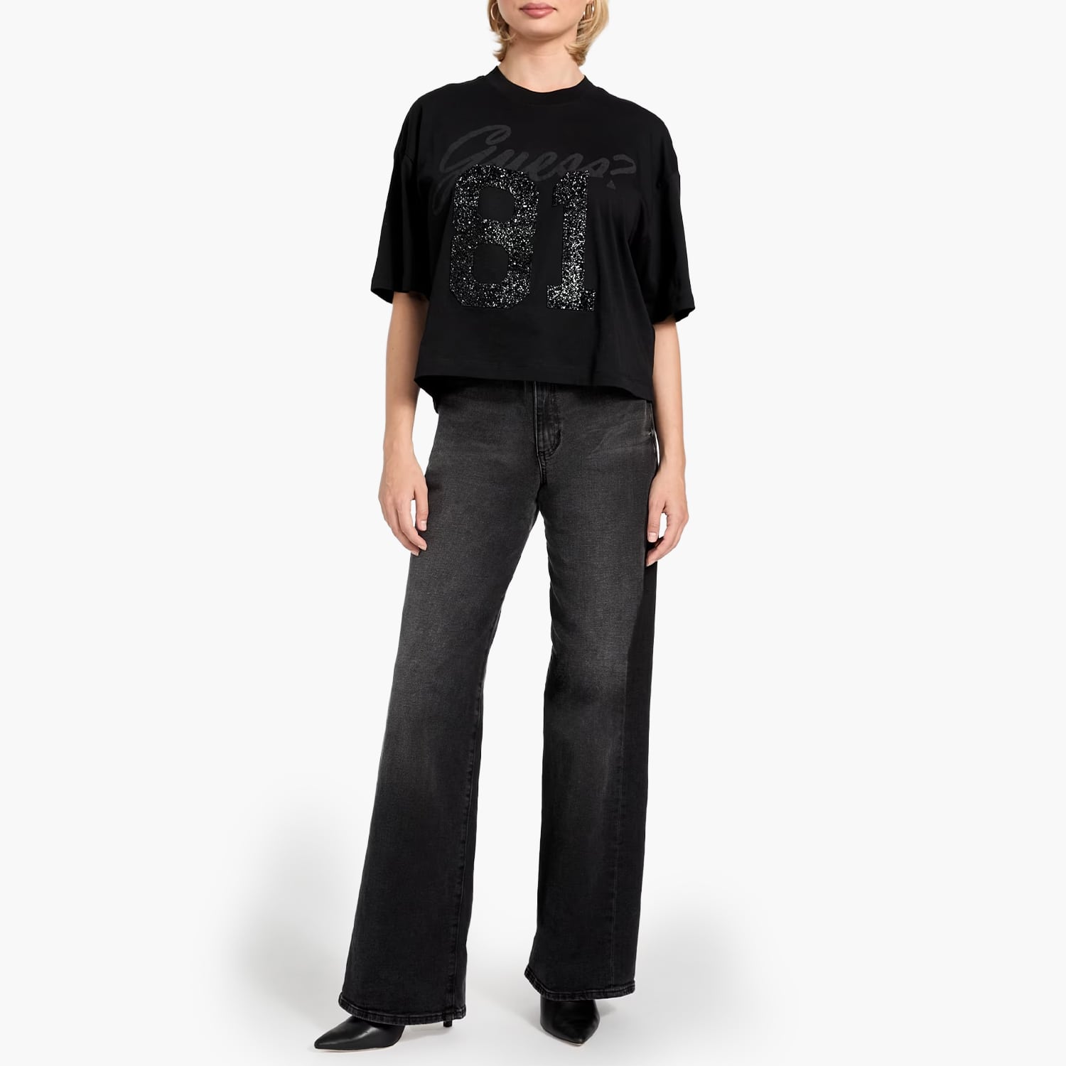 Guess Rhinestone.81 Γυνακεία Μπλούζα - Τοπ