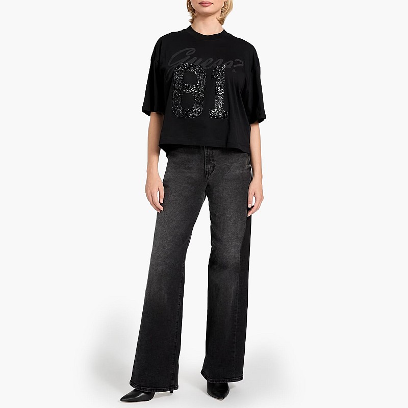 Guess Rhinestone.81 Γυνακεία Μπλούζα - Τοπ