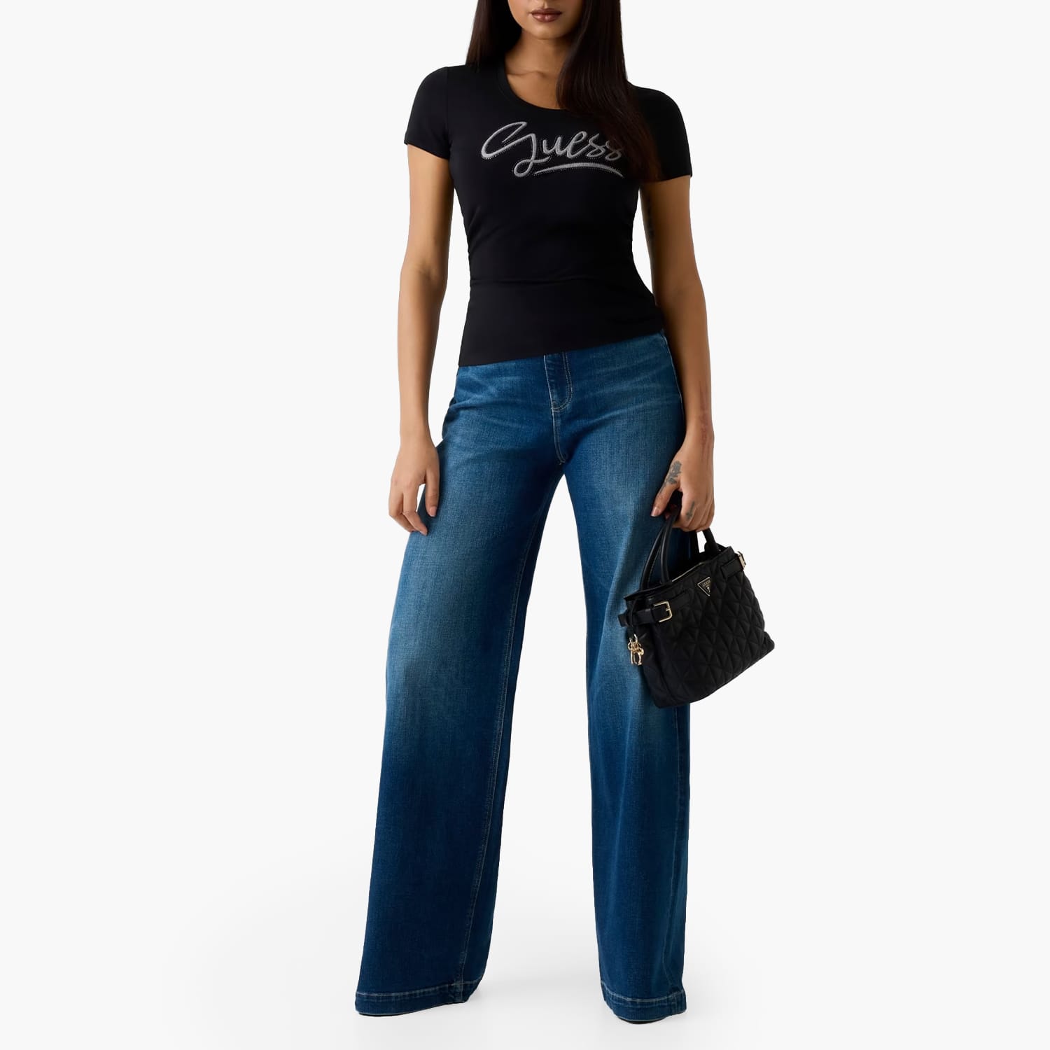 Guess Shine.Script-Black