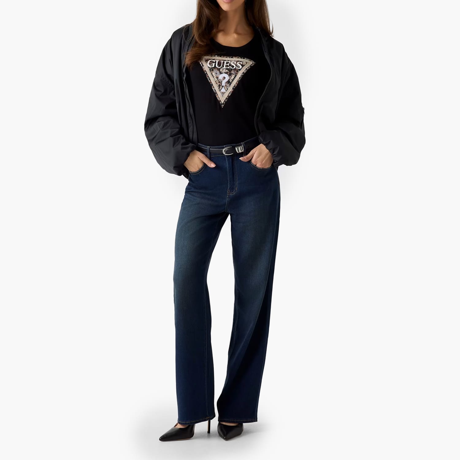 Guess Ss.Triangle.Leo-Black