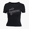 Guess Studs.Script-Black