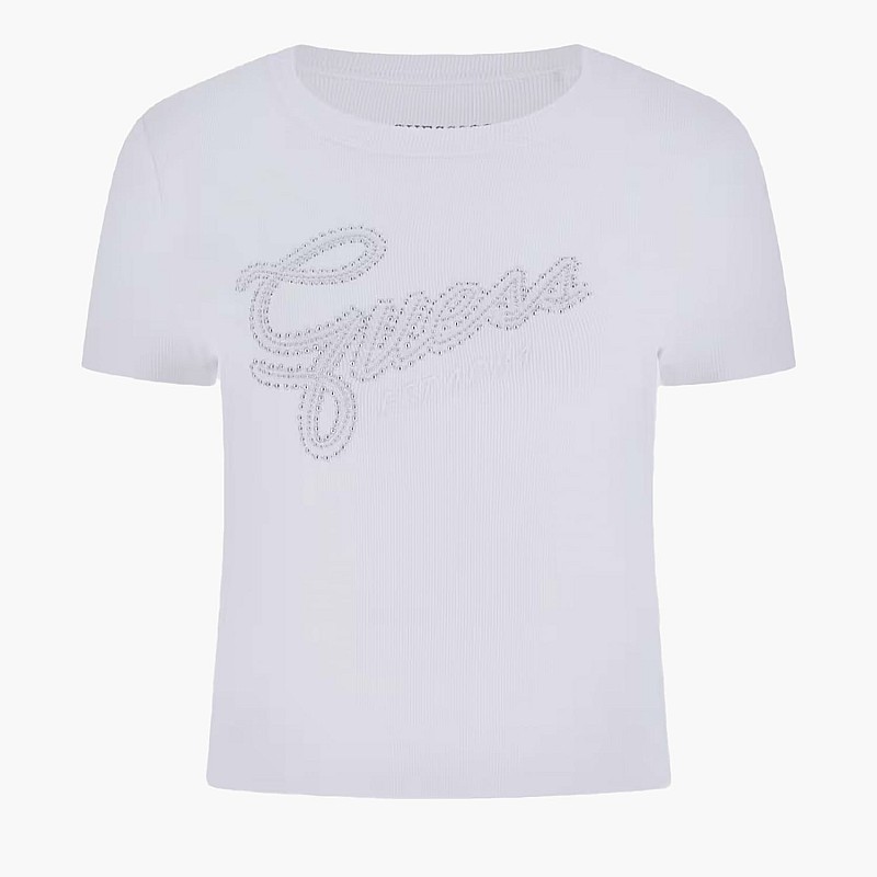 Guess Studs.Script Γυνακεία Μπλούζα - Τοπ