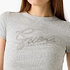 Guess Studs.Script-Grey