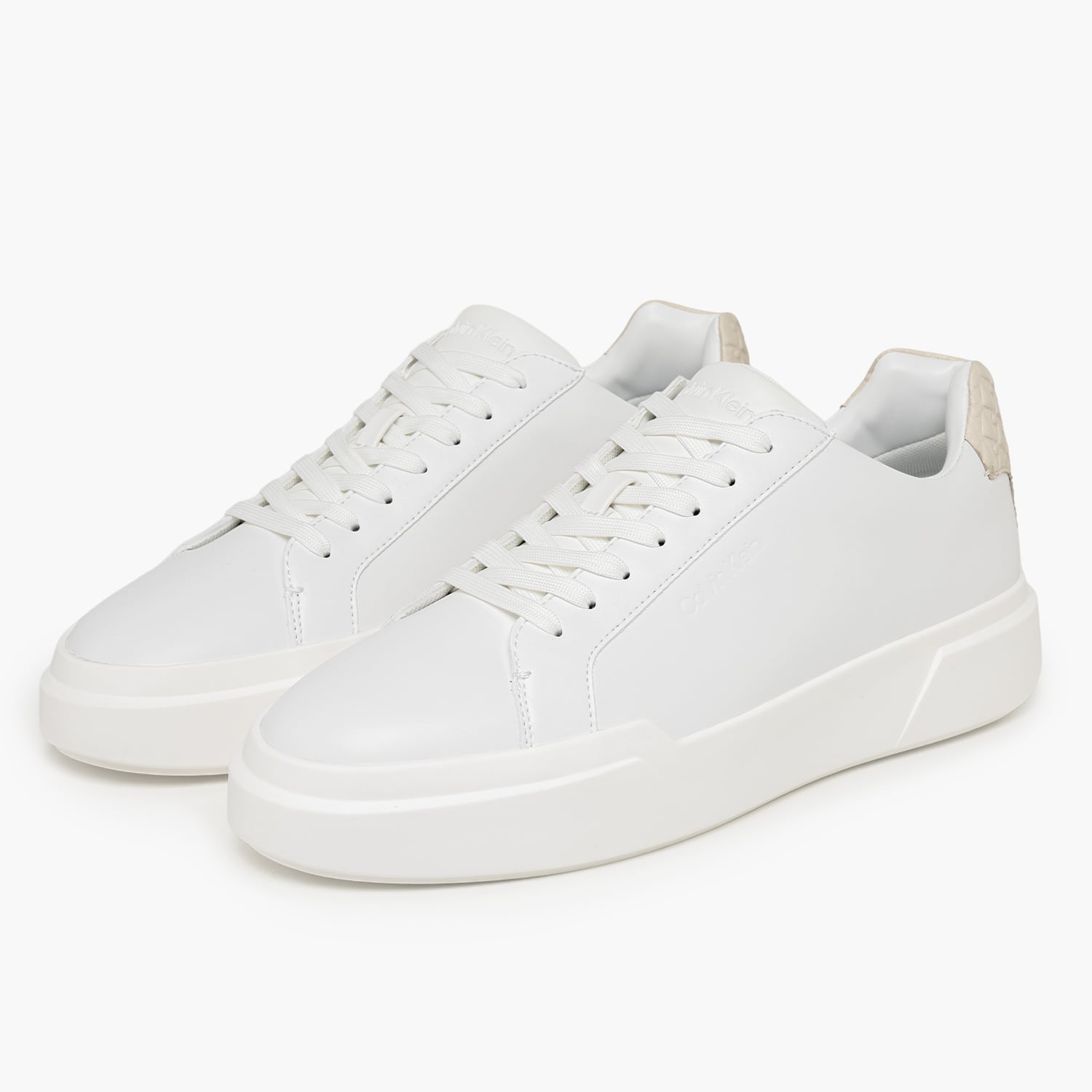 Calvin Klein Chunky.Cup.Laceup-White