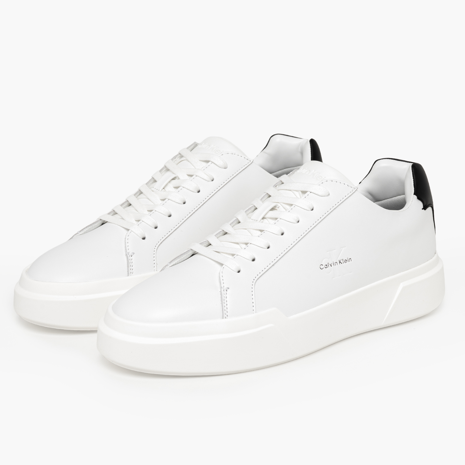 Calvin Klein Chunky.Cupsole.Lth-White