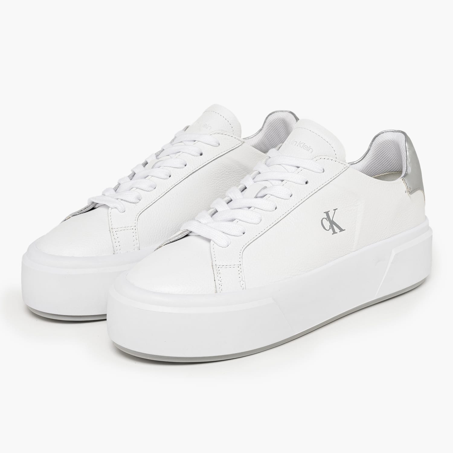Calvin Klein Flatform.Met-White