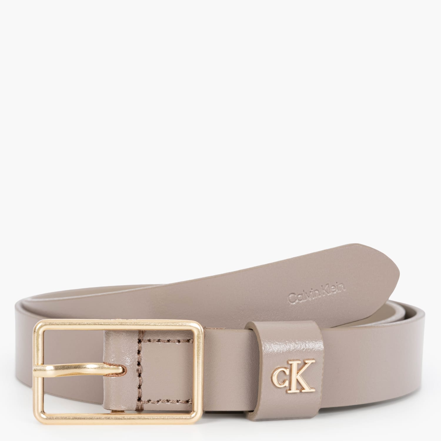Calvin Klein Square.Bckl-Taupe
